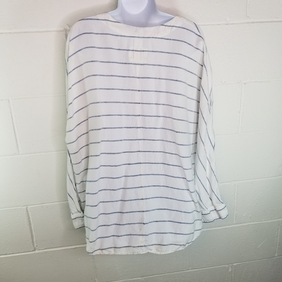 RAILS lily positano striped lace up tunic top - Picture 13 of 15